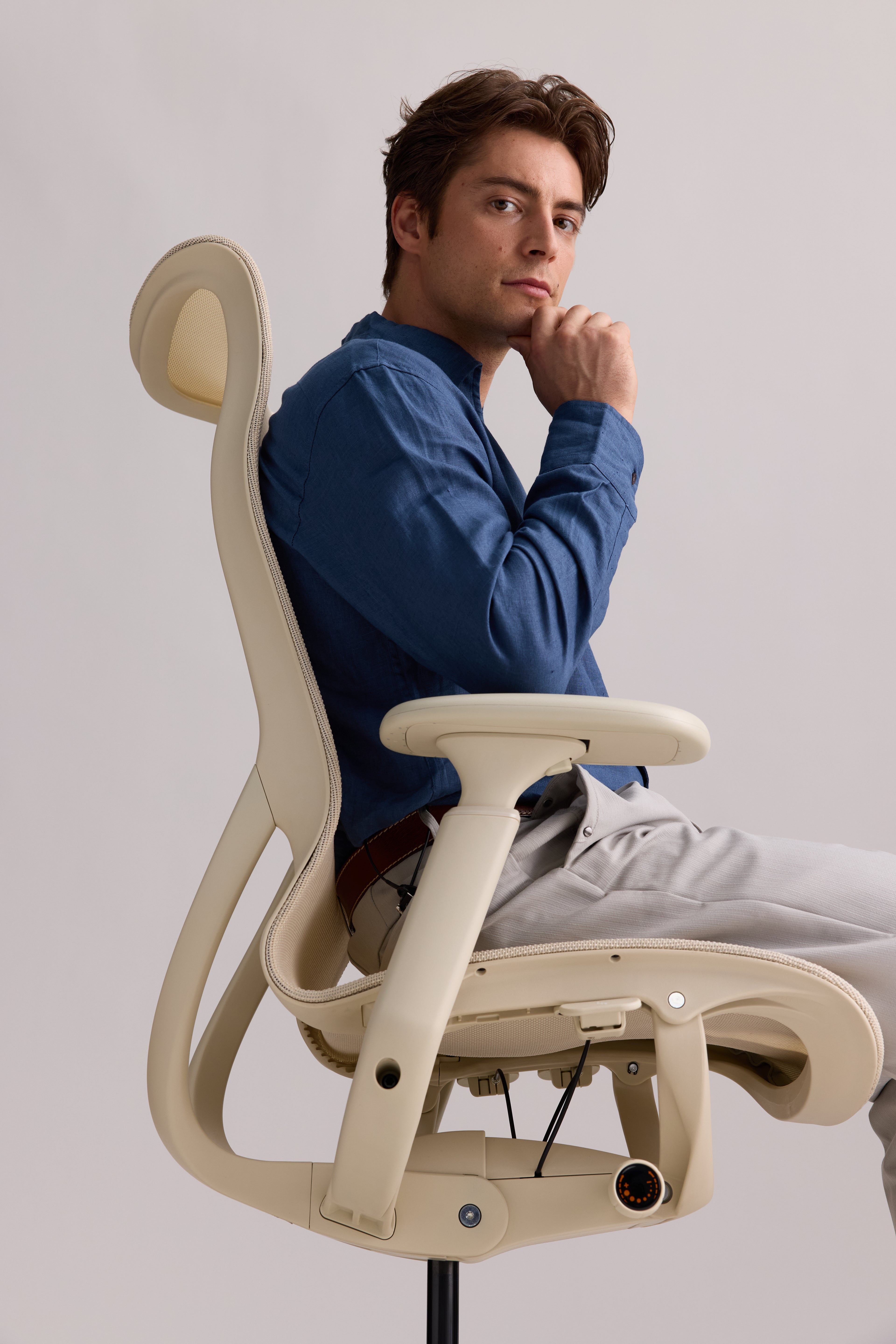 Linkyou Rosefinch Ergonomic Office Chair with Auto-Harmonic Tilt