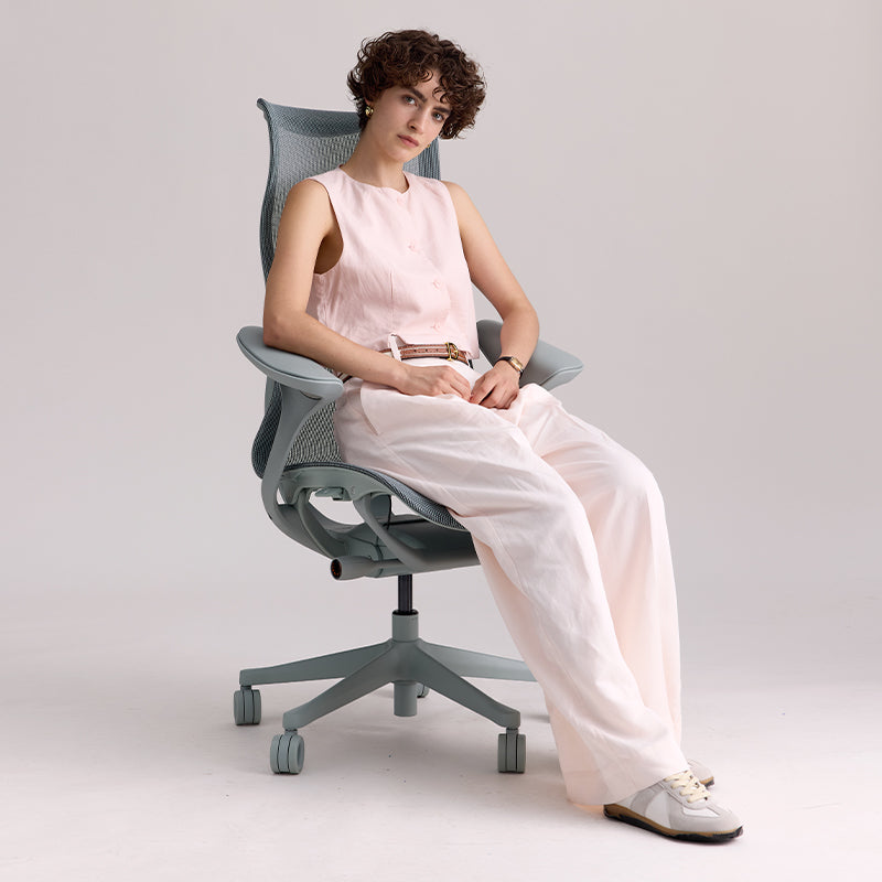 Linkyou Rosefinch Ergonomic Office Chair with Leaf Arms